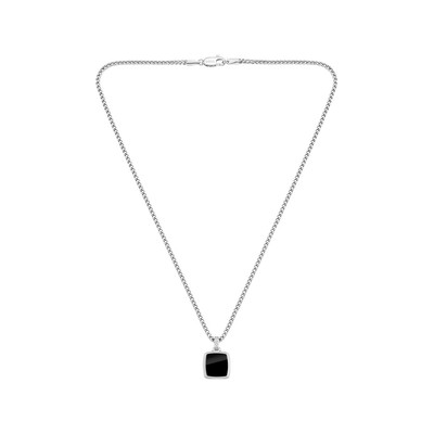 Collier acier 56cm