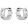 Boucles d'oreille BOSS acier - vue V1