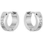 Boucles d'oreille BOSS acier - vue 1