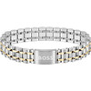 Bracelet acier doré jaune - vue V1