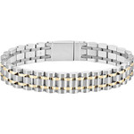 Bracelet acier doré jaune - vue 3