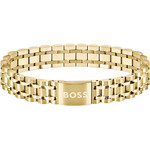 Bracelet acier doré jaune - vue 1