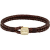 Bracelet cuir marron - vue V1