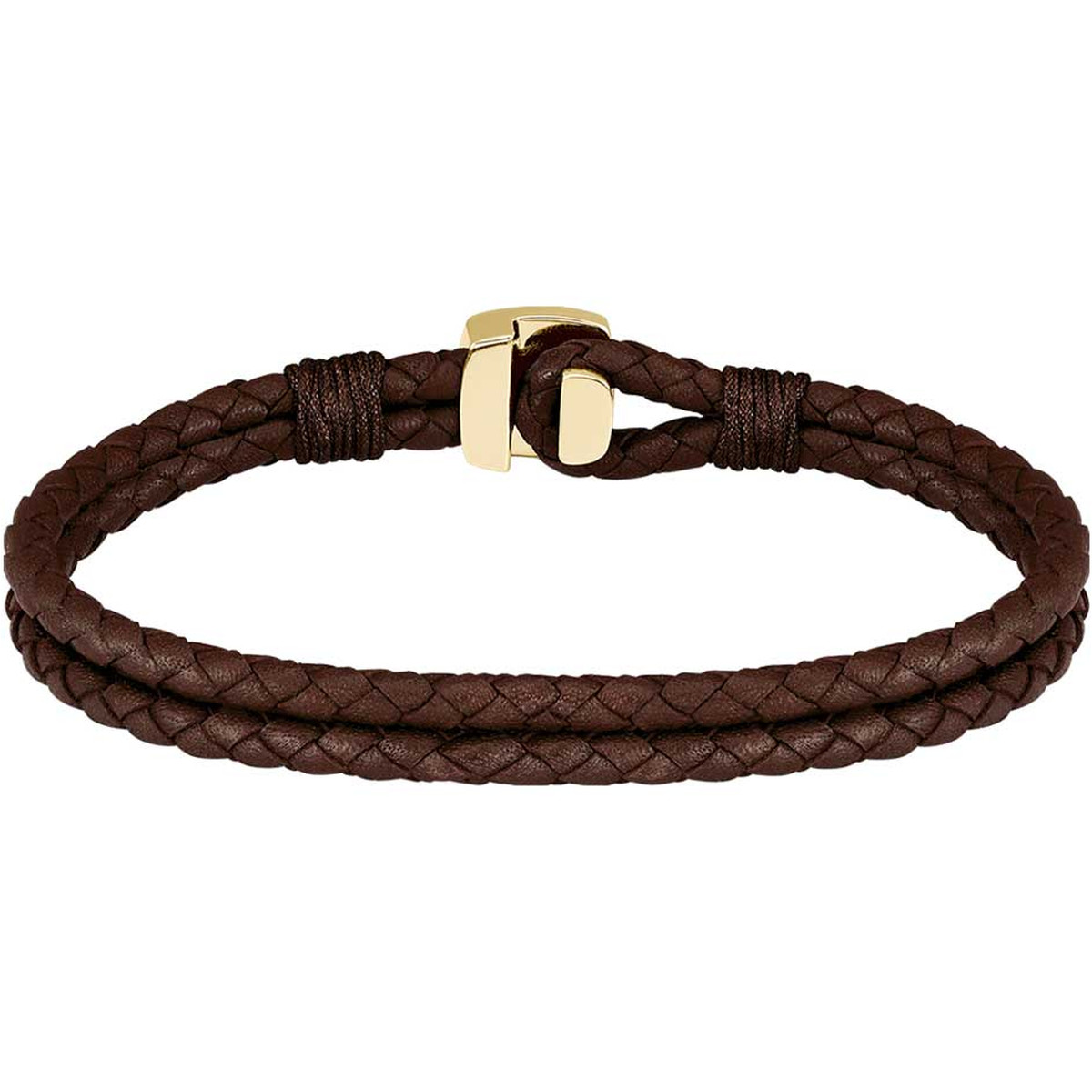 Bracelet cuir marron - vue 3