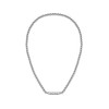 Collier acier argent 51cm - vue V1