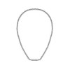 Collier acier argent 51cm - vue V3