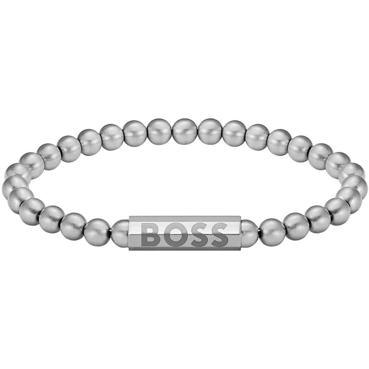 Bracelet acier argent