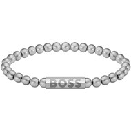 Bracelet acier argent