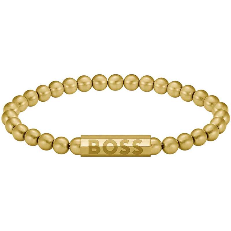 Bracelet acier doré jaune - vue 1