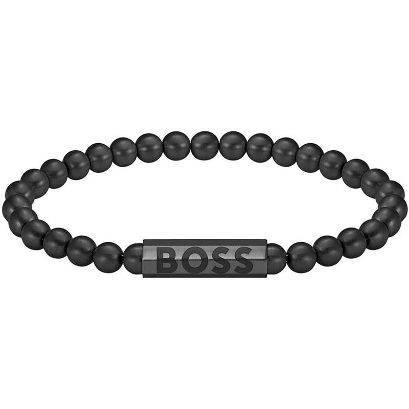 Bracelet acier noir - vue 1