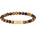 Bracelet acier marron - vue 1