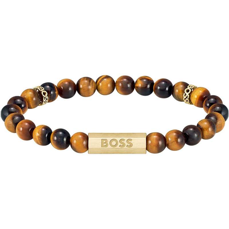 Bracelet acier marron - vue 1