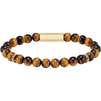 Bracelet acier marron