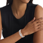 Bracelet CALVIN KLEIN acier bicolore - vue porté 1