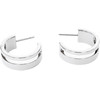 Boucles d'oreilles acier - vue V3