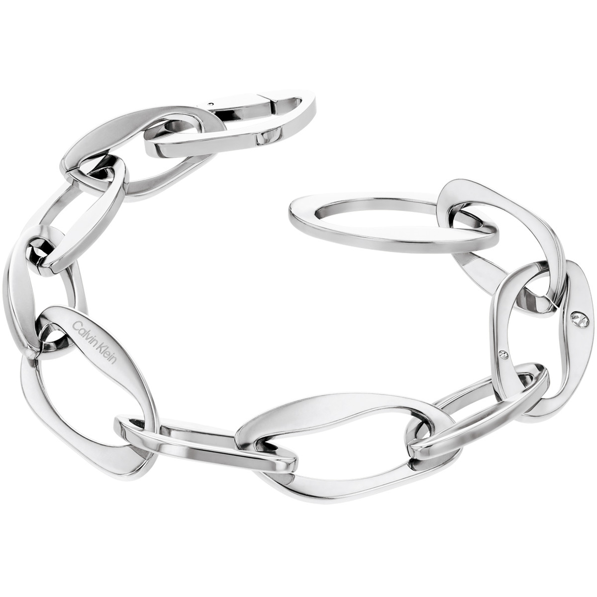 Bracelet acier argent - vue 3