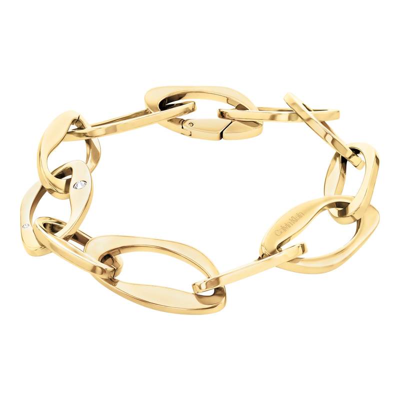 Bracelet CALVIN KLEIN acier doré - vue 1