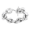 Bracelet CALVIN KLEIN laiton argent - vue V1