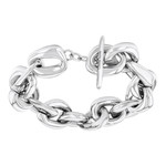 Bracelet CALVIN KLEIN laiton argent - vue 1