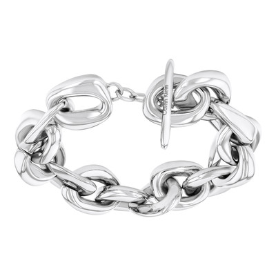 Bracelet CALVIN KLEIN laiton argent - vue 1