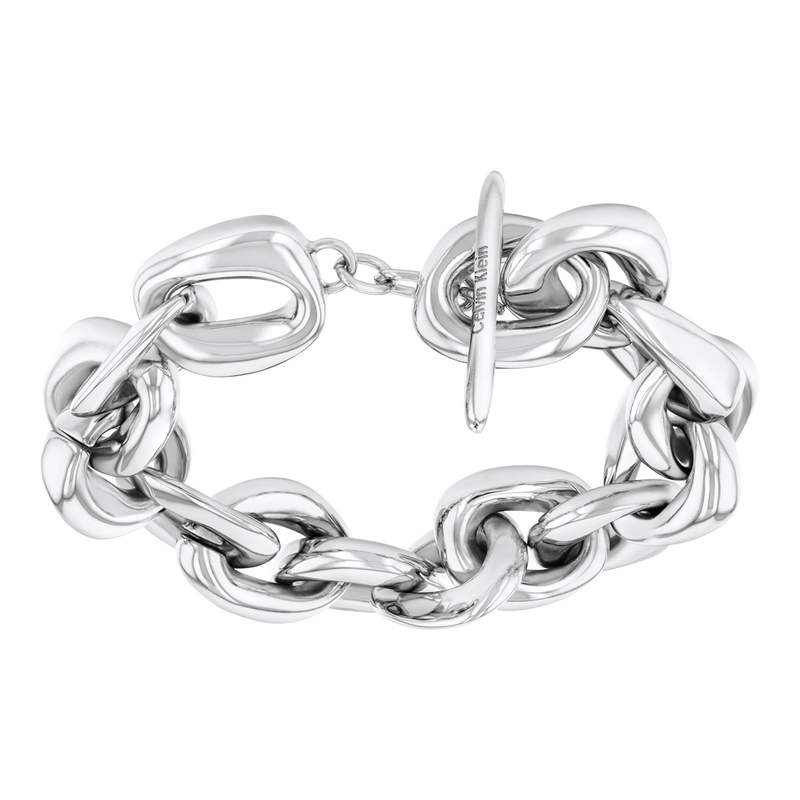Bracelet CALVIN KLEIN laiton argent - vue 1