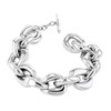 Bracelet laiton argent - vue V3