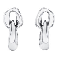 Boucles d'oreilles laiton argent