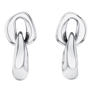 Boucles d'oreilles laiton argent