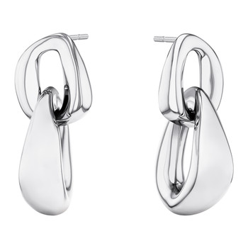 Boucles d'oreilles laiton argent