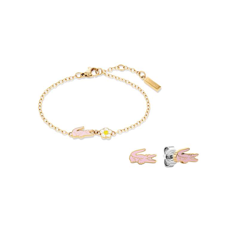 Bracelet acier doré jaune - vue 1