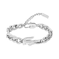 Bracelet acier argent