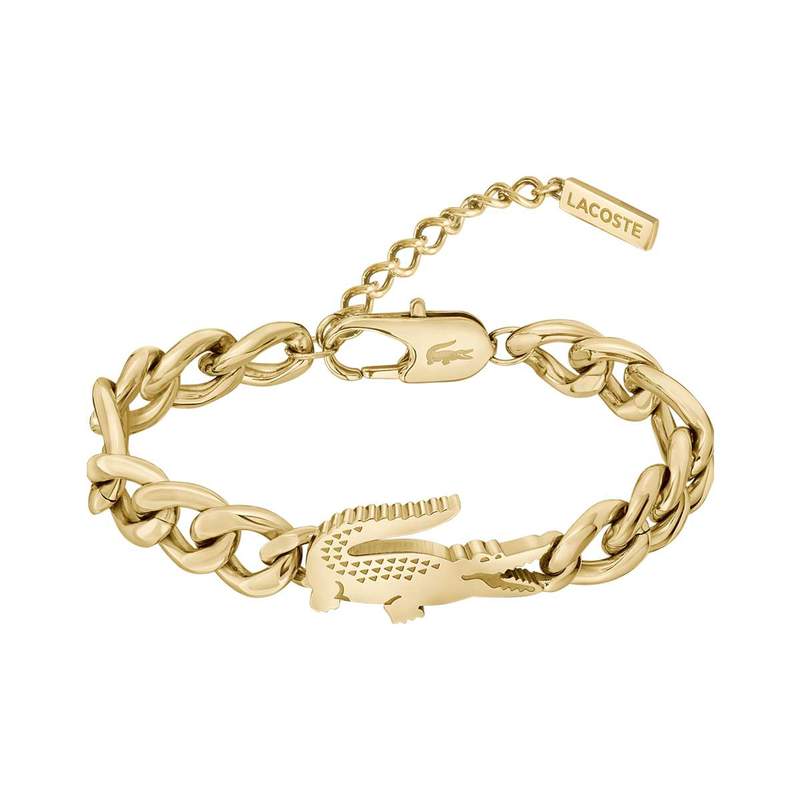 Bracelet acier doré jaune - vue 1