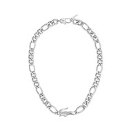 Collier acier argent 51cm