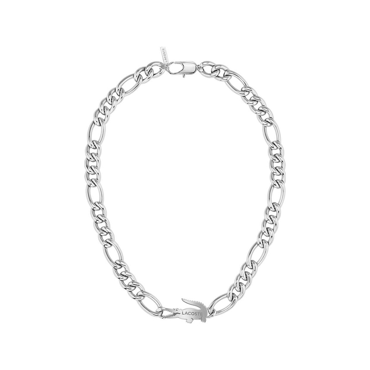 Collier acier argent 51cm - vue 3