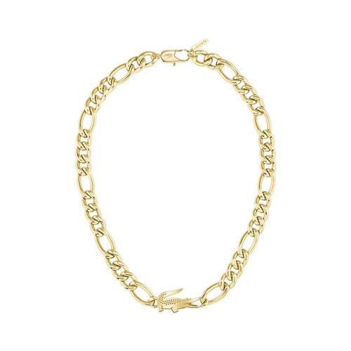 Collier acier doré jaune 51cm