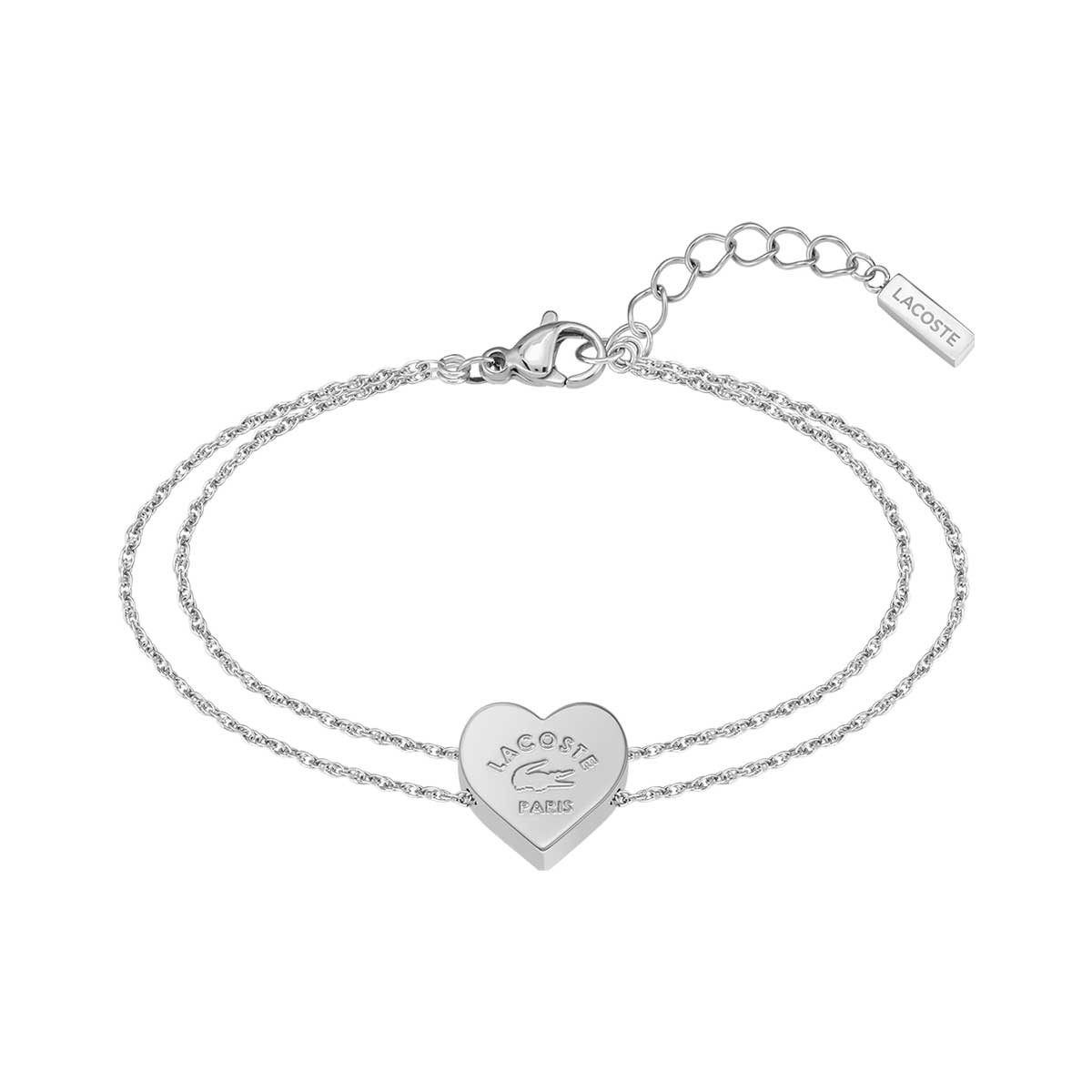 Bracelet acier argent