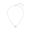 Collier acier argent 41cm - vue V1