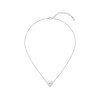 Collier acier argent 41cm - vue V3