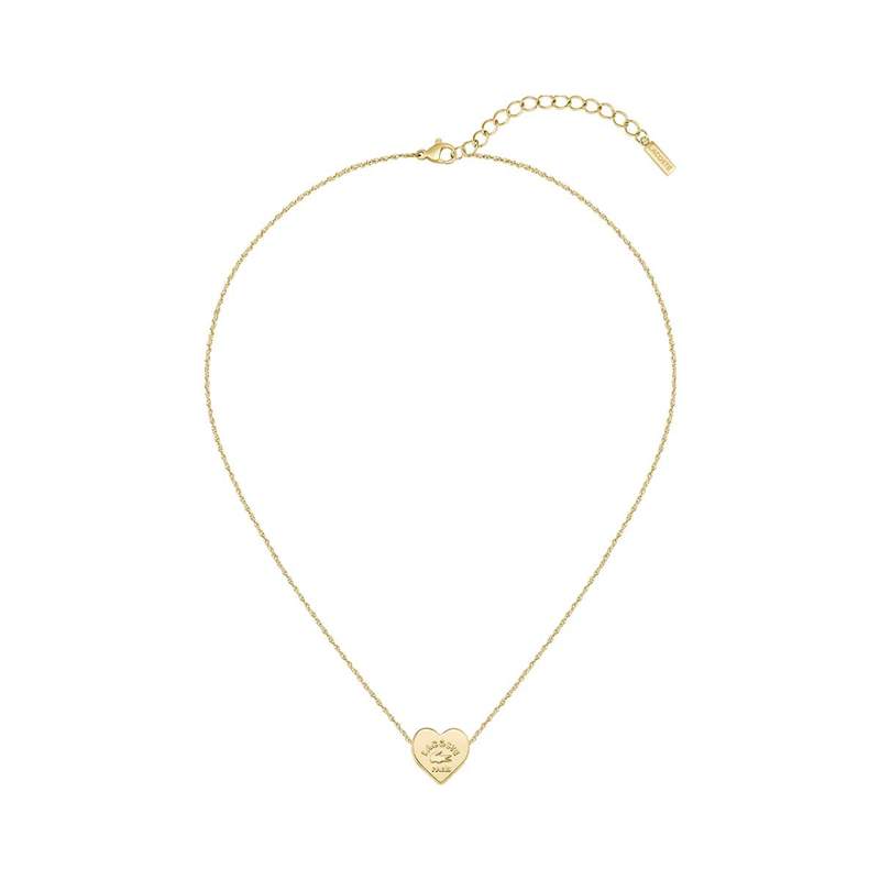 Collier acier doré jaune 41cm - vue 1
