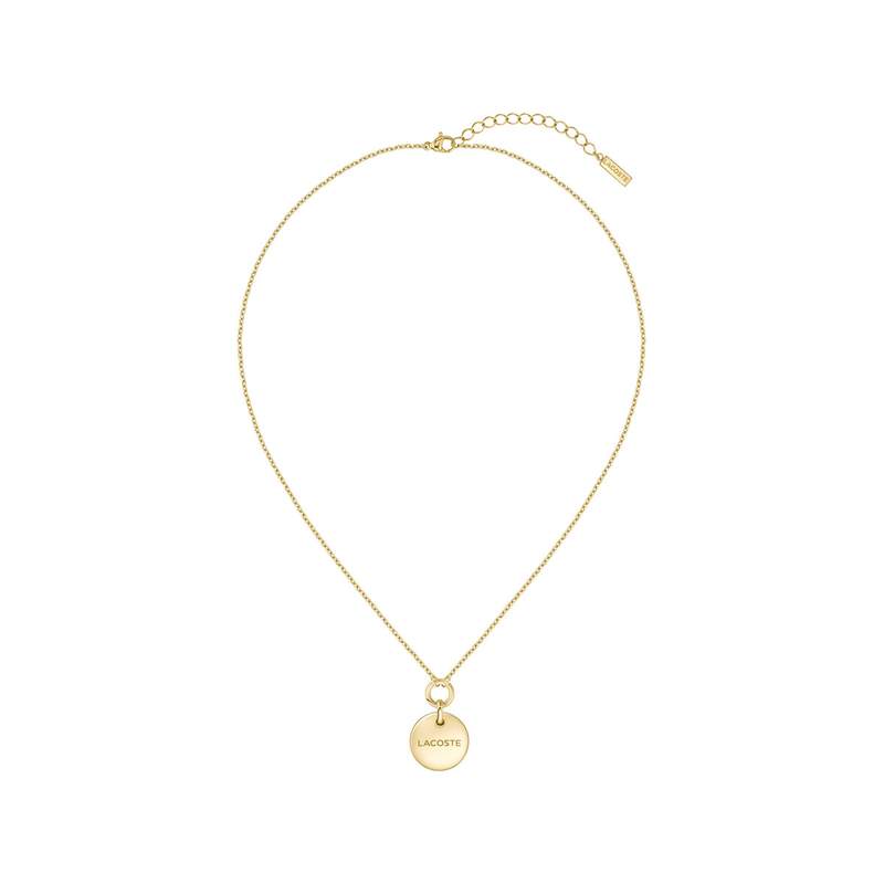 Collier LACOSTE MOMENTO acier doré  46cm - vue 3