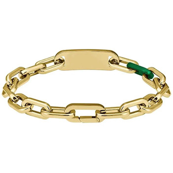 Bracelet acier vert fonce