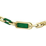 Bracelet acier vert fonce - vue D1