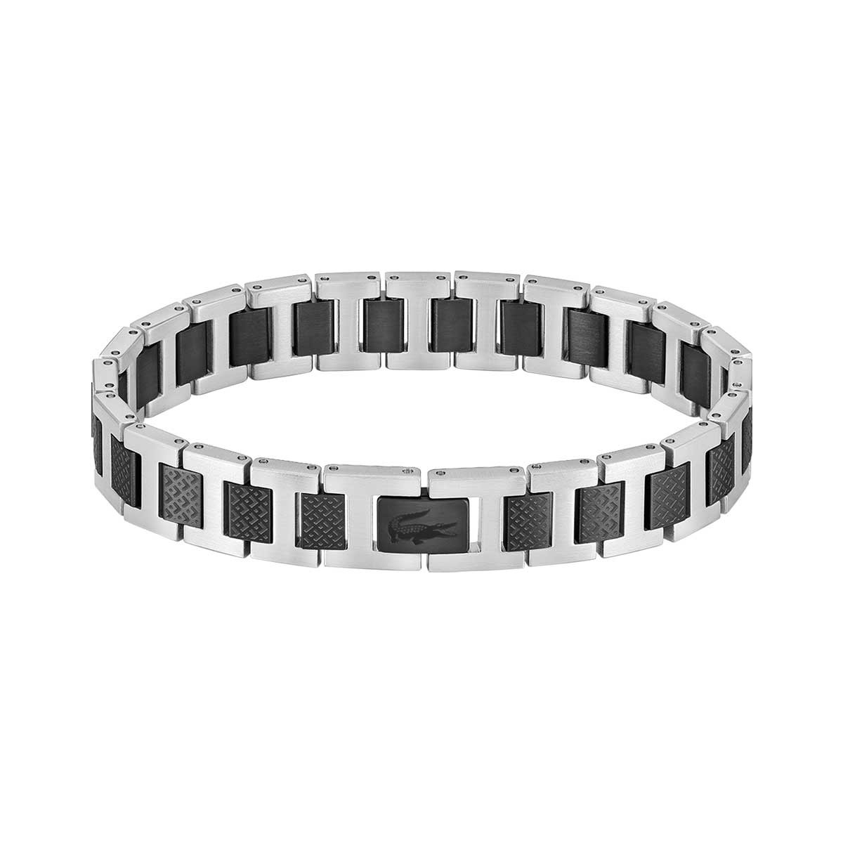 Bracelet acier argent