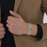 Bracelet acier - vue porté 1