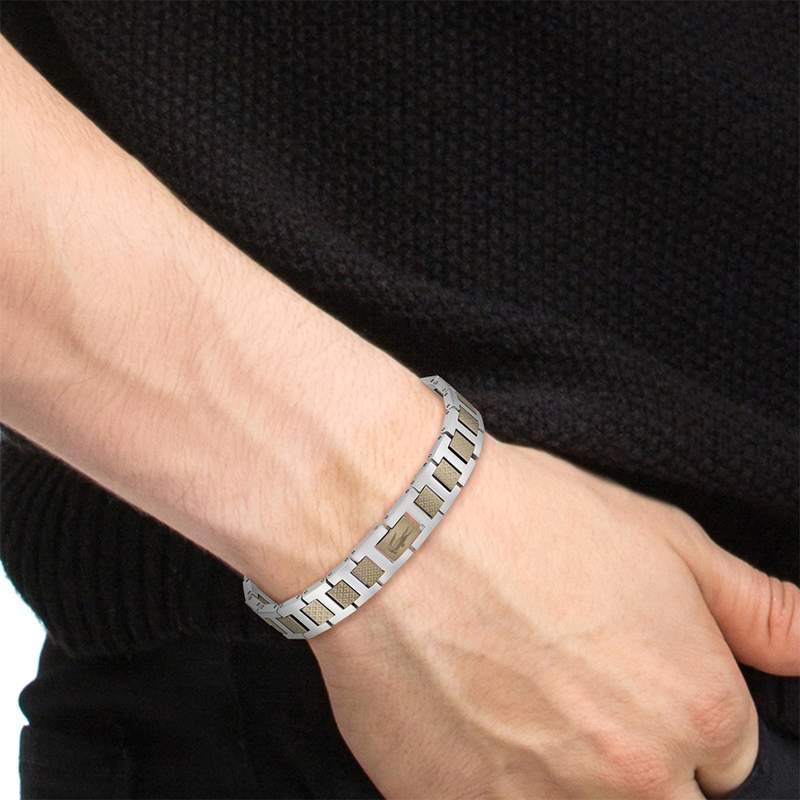 Bracelet acier - vue porté 1