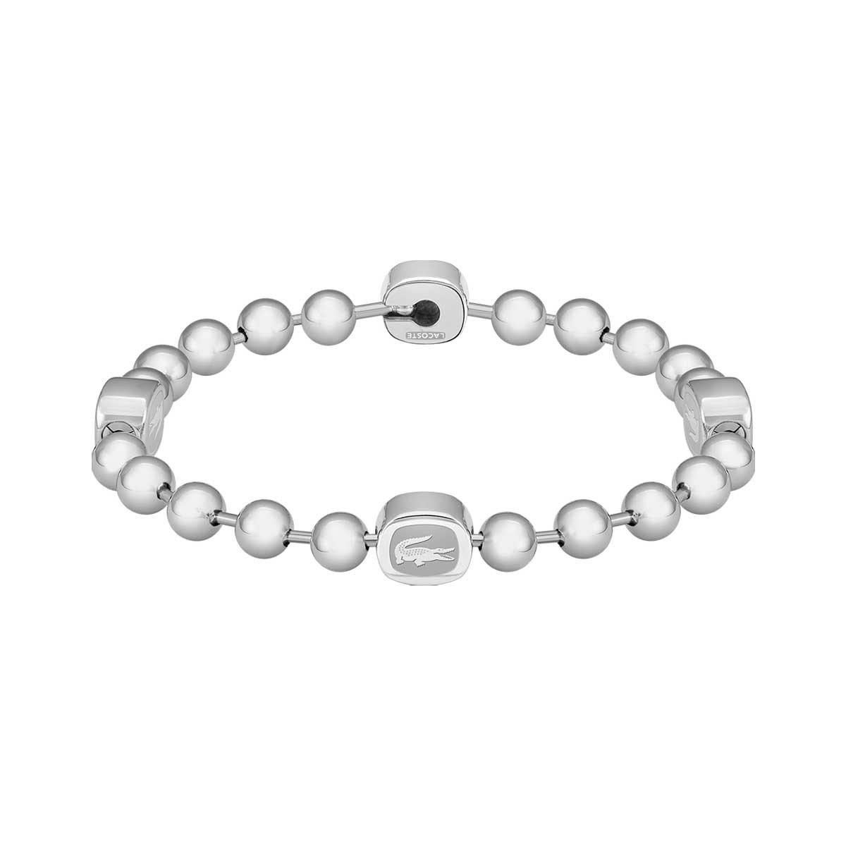 Bracelet acier argent