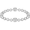 Bracelet acier argent - vue V3