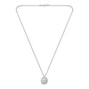 Collier acier argent 56cm - vue V1