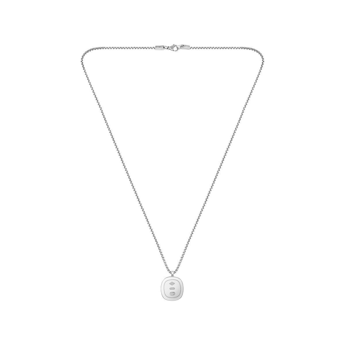 Collier acier argent 56cm - vue 3