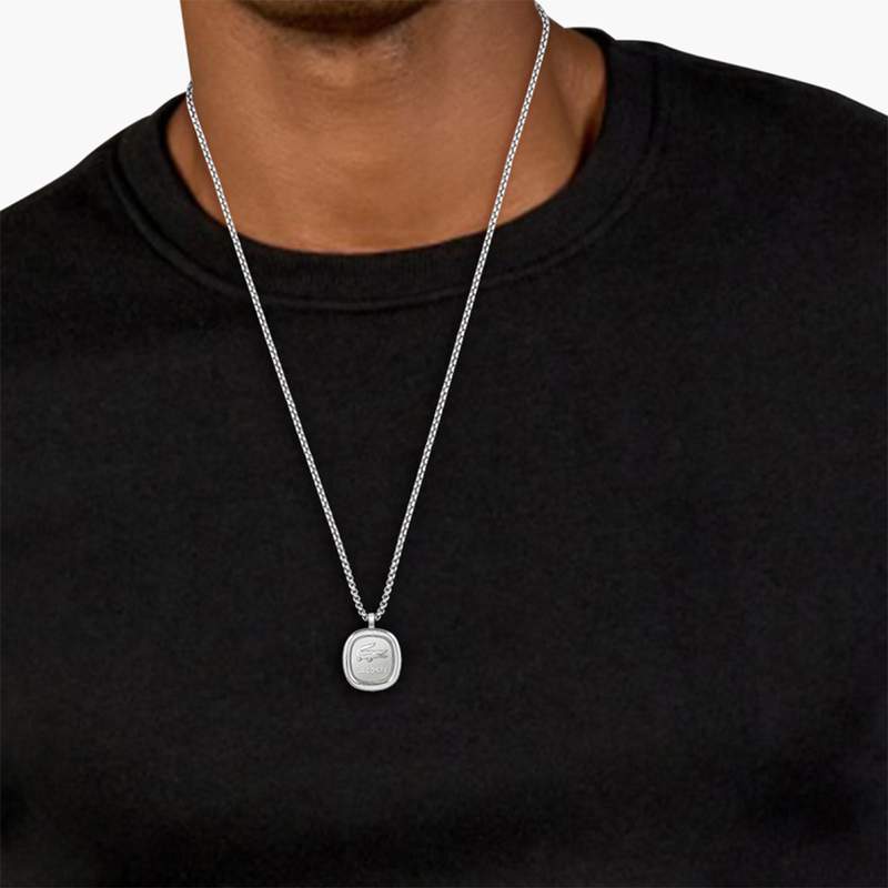 Collier acier 56cm - vue porté 1